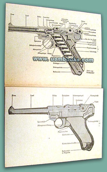 Nazi Luger Manual Die Pistole 08